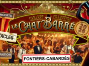 photo LES CABARETS DU CHAT AVEC JOYEUX ANNIVERSAIRE CHICANE & VIRILS