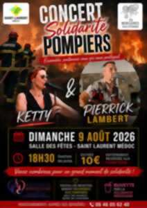 photo Concert solidarité pompiers à Saint-Laurent