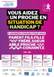 photo Forum pour les aidants de proches en situation de handicap