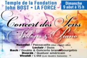 photo Concert des Sens (Violons & Pianos) | Temple de la Fondation John Bost
