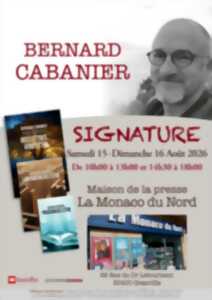 photo Dédicace de Bernard Cabanier