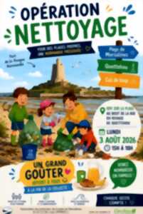 photo Opération nettoyage de la plage