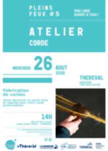 photo 5e Festival Pleins Feux > atelier corde