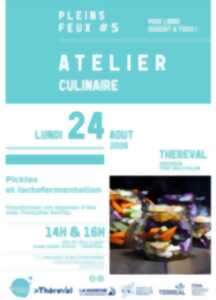photo 5e Festival Pleins Feux > atelier culinaire