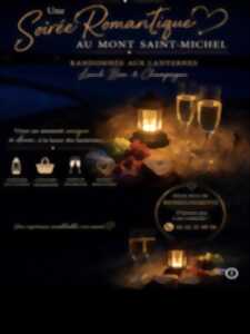 photo Promenade romantique aux lanternes au Mont Saint-Michel