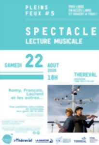 photo 5e Festival Pleins Feux > Spectacle lecture musicale