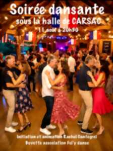 photo Soirée dansante sous la Halle de Carsac