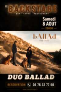 photo Concert Duo Ballad au Backstage