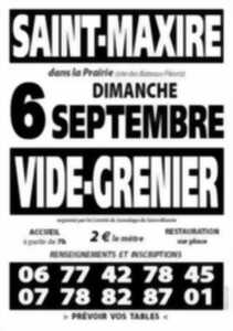 photo Vide-grenier à Saint-Maxire