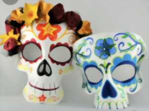photo Atelier : Masque d'halloween