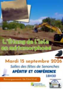 photo Apéritif & Conférence - L'étang de l'Isle en métamorphose