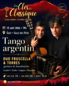 photo FESTIVAL LES CLES DU CLASSIQUE - TANGO ARGENTIN: DUO FRUSCELLA & TORRES