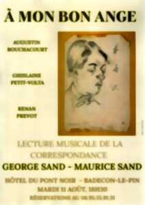 photo Lecture musicale : A Mon Bon Ange