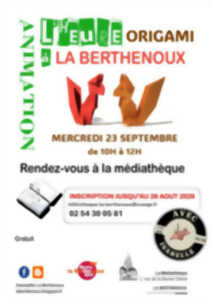 photo Atelier origami pour les 4-12 ans
