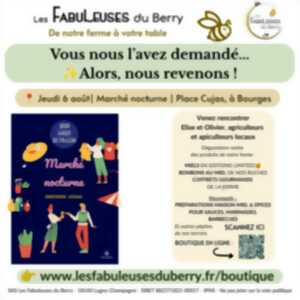photo Les Fabuleuses du Berry reviennent au marché nocturne de Bourges avec leurs nouveautés gourmandes !