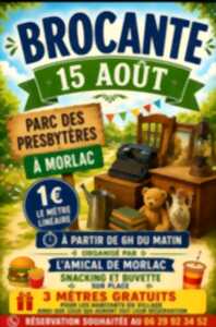 photo brocante de l'amical de Morlac