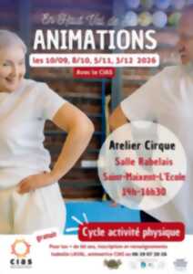 photo ANIMATIONS + de 60 ans : Atelier cirque