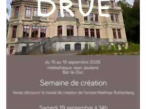 Semaine de création de l'artiste Matthias Ruthenberg