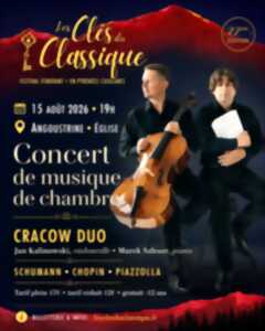 photo FESTIVAL LES CLES DU CLASSIQUE - CONCERT DE MUSIQUE DE CHAMBRE: CRACOW DUO.