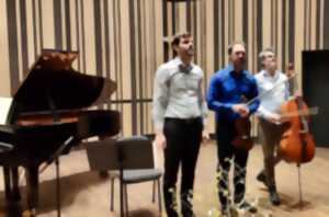 photo concert trio Weisbuch - Pirou
