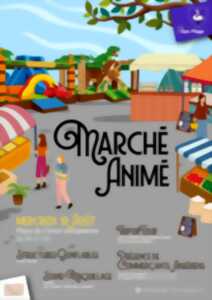 photo Marché Animé