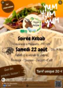Soirée kebab à la Chèvrerie de la Planquette
