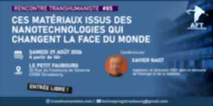 photo Conférence : « Ces matériaux issus des nanotechnologies qui changent le futur c'est maintenant