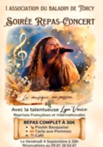 Soirée repas-concert organisé par l'Association du Baladin de Torcy