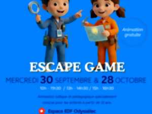 Un mercredi à la centrale : escape game