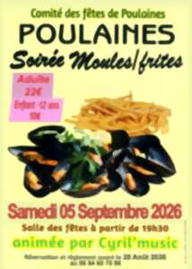 photo Soirée moules frites à Poulaines