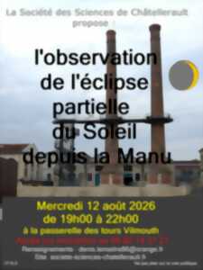 Accompagnement de l'observation de l'éclipse solaire partielle