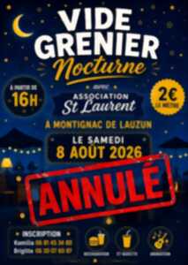 ANNULÉ - Vide-greniers nocturne