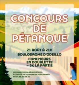 photo CONCOURS DE PÉTANQUE - 21 AOÛT