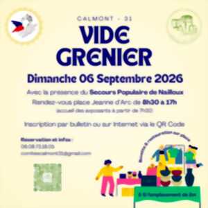VIDE GRENIER À CALMONT