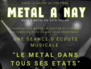photo Séance d’écoute musicale « Le métal dans tous ses états »
