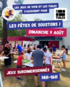 Jeux surdimensionnés extérieur