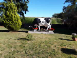 Visite de l'exploitation de vaches laitières