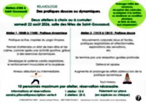 Atelier d'été : relaxologie