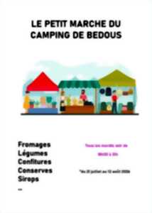 Le petit marché du camping de Bedous