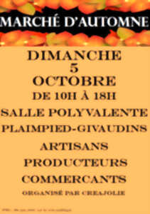 photo Marché d'Automne de Plaimpied-Givaudins