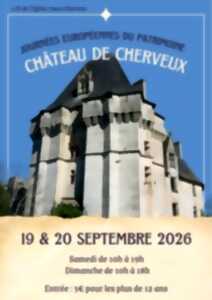 photo Journées Européennes du patrimoine : Visites guidées du Château de Cherveux