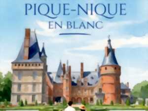 Pique-nique en blanc au Château de Maintenon