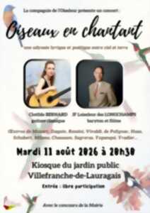 OISEAUX EN CHANTANT