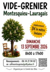 VIDE GRENIER MONTESQUIEU LAURAGAIS