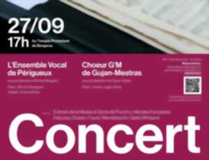 photo Concert | Ensemble vocal de Périgueux et Choeur G'M