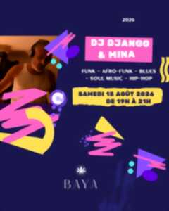 photo DJ DJANGO & MINA au BAYA CAPBRETON