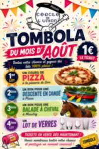 Tombola du mois d'août