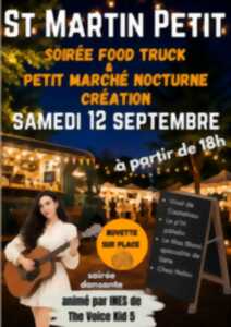Soirée Food Truck et petit marché nocturne de création