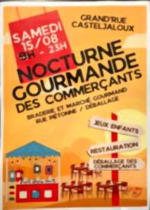 Nocturne gourmande des commerçants