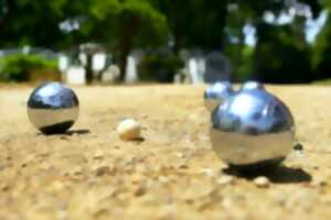 photo Concours de pétanque par les sapeurs pompiers de Magnac-Bourg